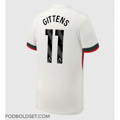 Chelsea Jamie Gittens #11 Udebanetrøje 2025-26 Kortærmet